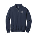 Pi Beta Phi Quarter Zip Pullover with Crest