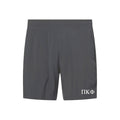 Pi Kappa Phi lululemon Pace Breaker Linerless Short - Onxy Grey 7"