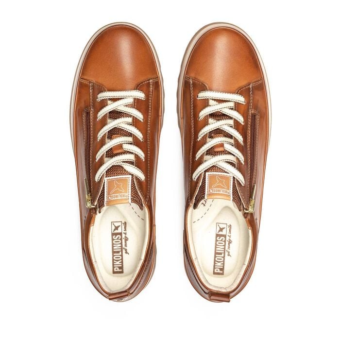 Pikolinas Vigo Women's Casual Shoes With zipper W3W-6979-Brandy