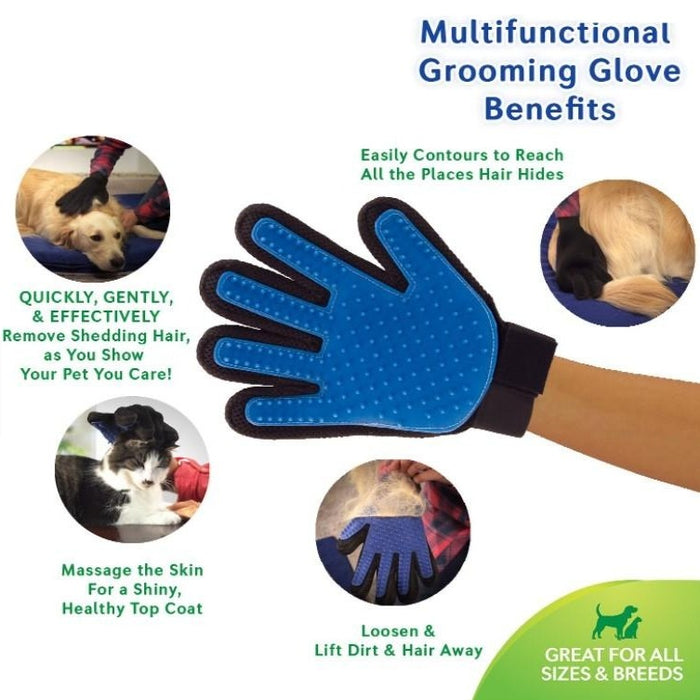 Pink Grooming Gloves - Dogs and Horses