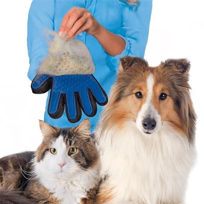 Pink Grooming Gloves - Dogs and Horses
