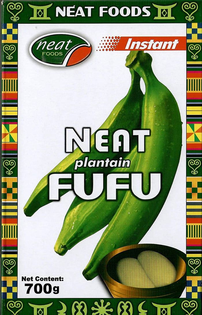 Plantain Fufu Flour (700g) and Cocoyam Fufu Flour (681g) Combination Pack