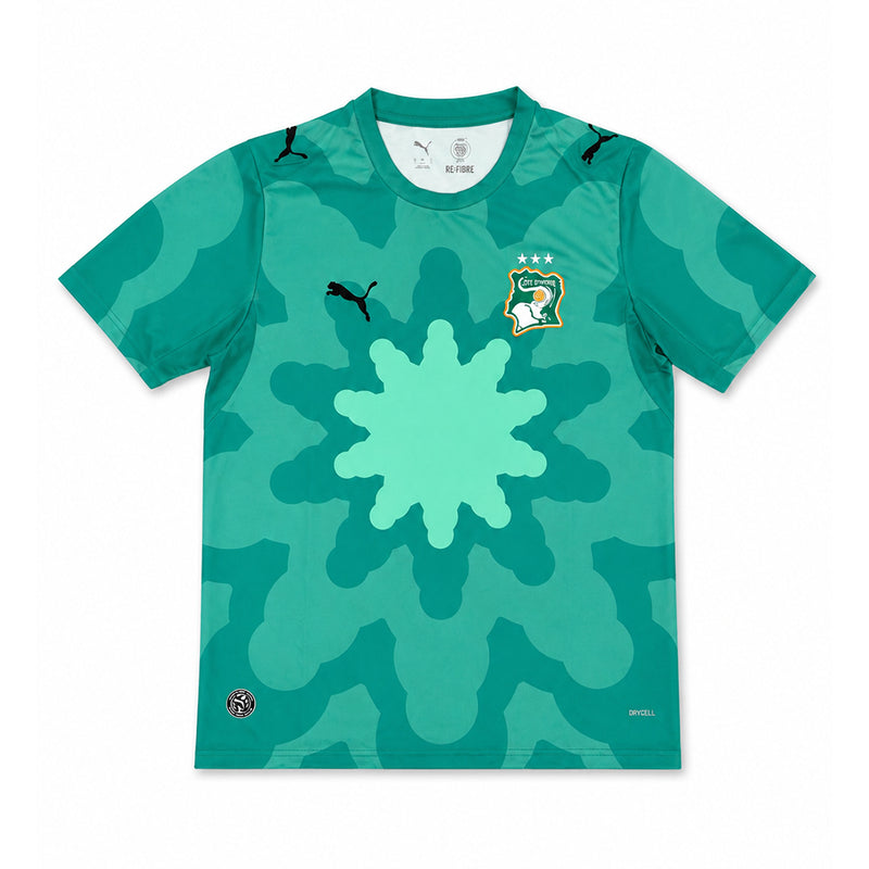 PUMA X COTE D'IVOIRE X SALEHE BEMBURY REPLICA MATCH JERSEY SPARKLING GREEN