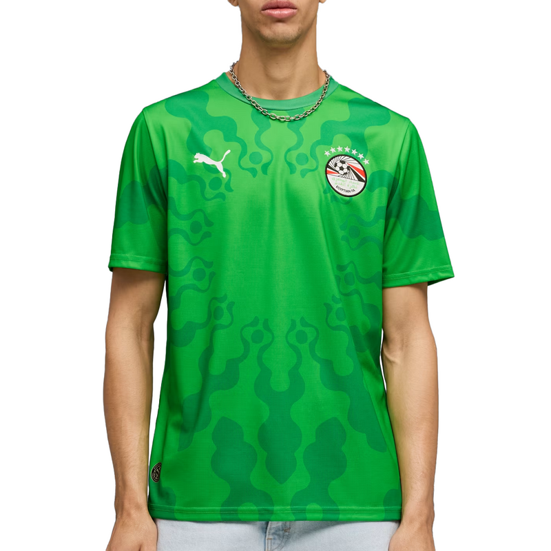 PUMA X EGYPT X SALEHE BEMBURY GOALKEEPER REPLICA MATCH JERSEY GREEN