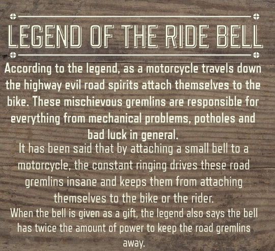 RED CROSS W/ WINGS THE RIDE BELL