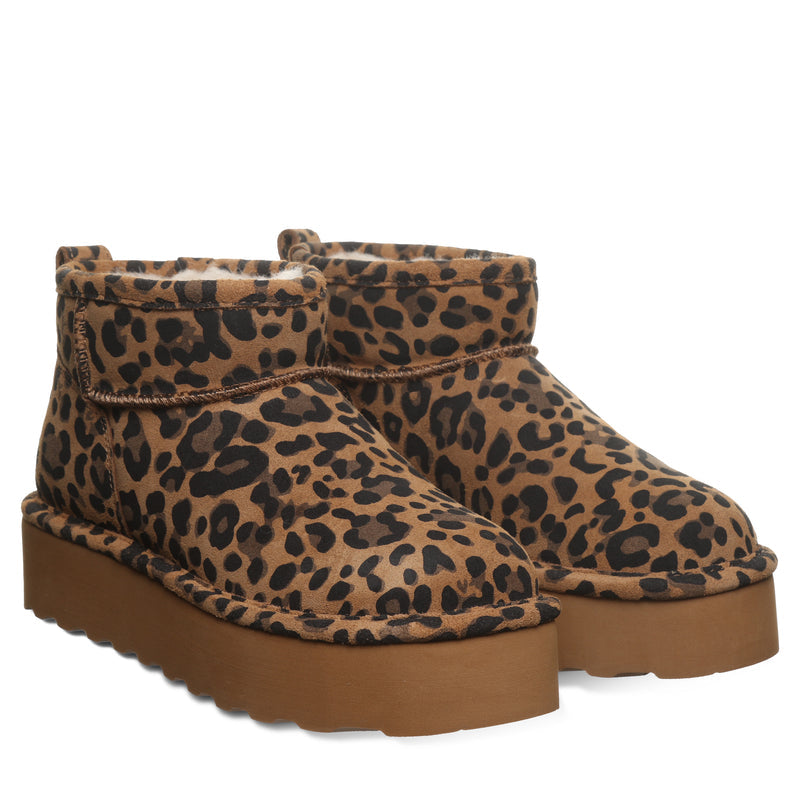 RETRO SHORTY EXOTIC TOBACCO LEOPARD