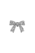 Rhinestone Bow Toe Clip