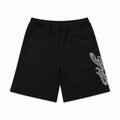 RHINESTONE SHORTS BLACK