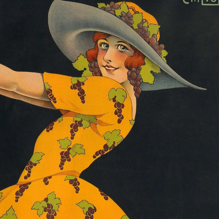 Roc-Noir Vintage Table Wine Poster by John Ernest Chilton, 1920