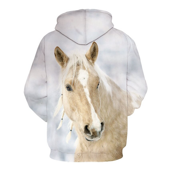 Rolando Horse Art Hoodie - Dogs and Horses