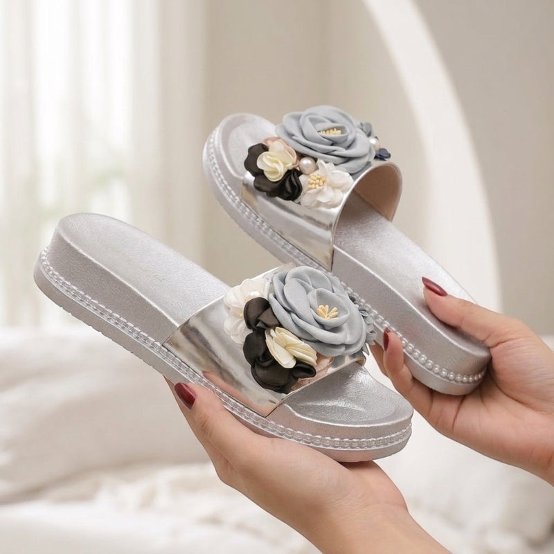 Rosia flower slipper
