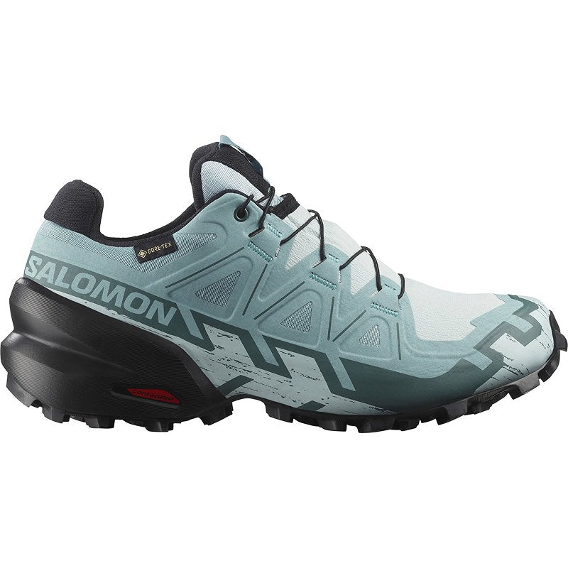 Salomon Women's Speedcross 6 GTX Shoe L478801  Ballad Blue Black