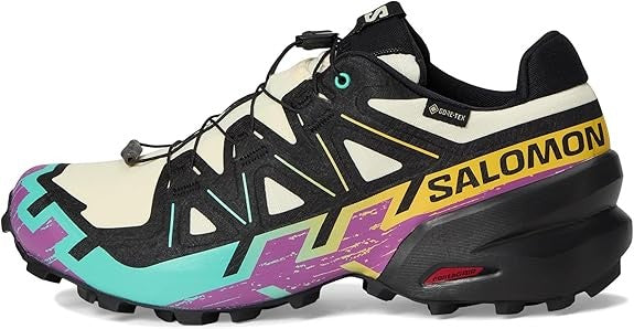 Salomon Womens Speedcross 6 L478802 ransparent Yellow/Black/Waterfall