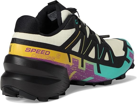 Salomon Womens Speedcross 6 L478802 ransparent Yellow/Black/Waterfall