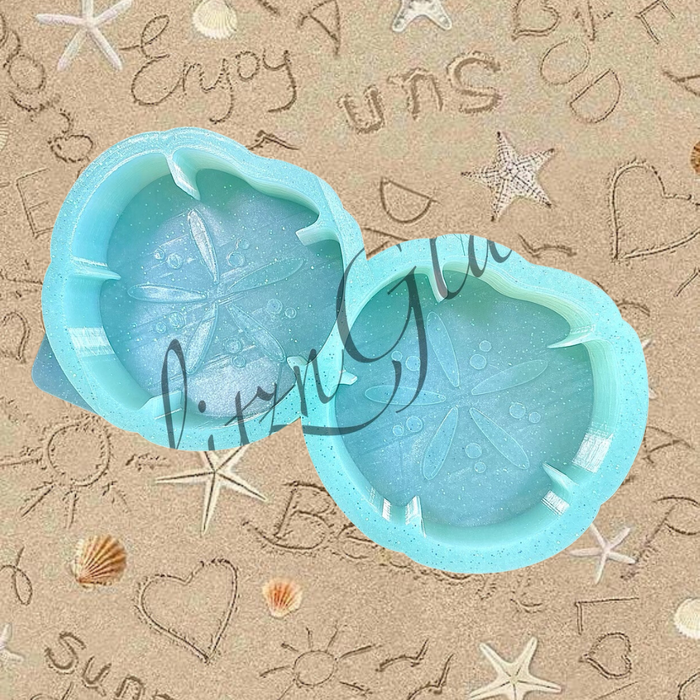 Sand Dollar *VENT CLIPS* Silicone Mold