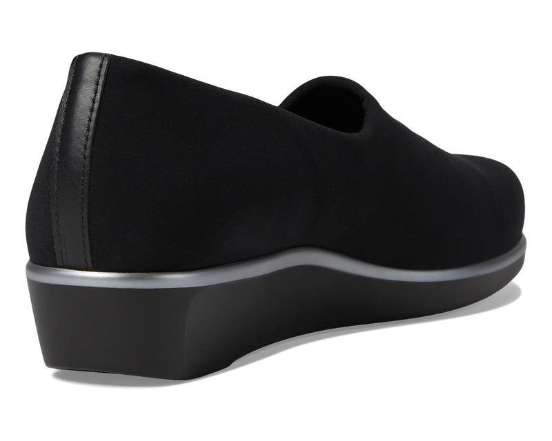 SAS  Bliss Slip On Comfort Wedge Women's Black