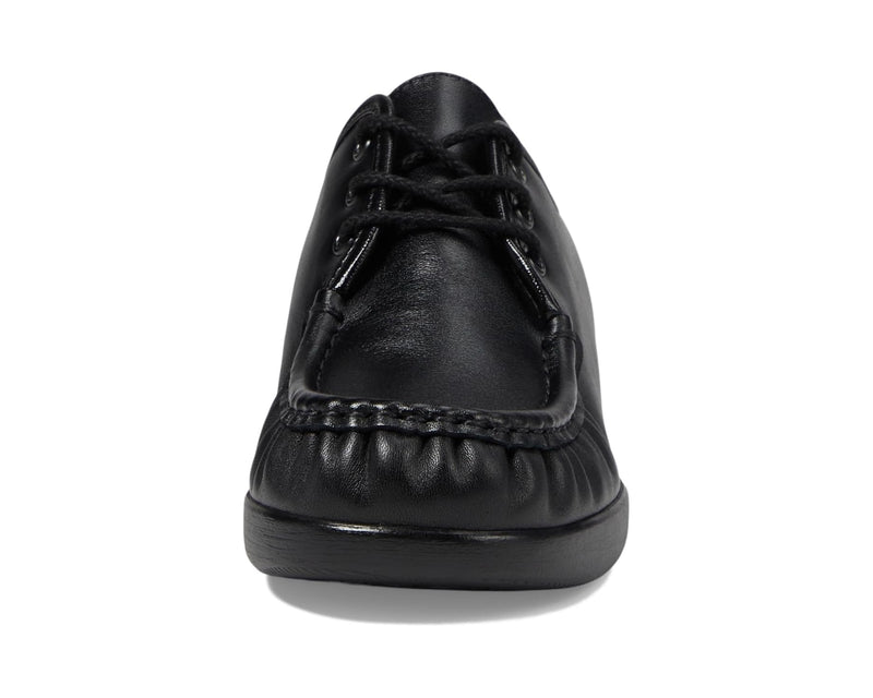 SAS  Bounce Lace Up Comfort Moc Women's Black