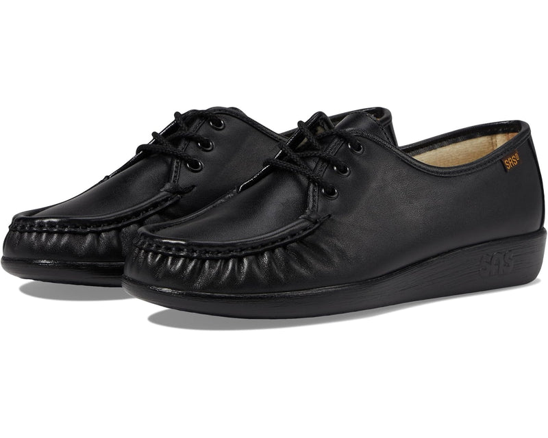 SAS Siesta Comfort Tie Women's Black