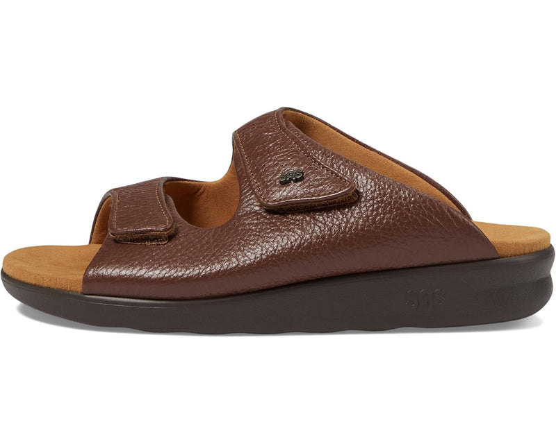 SAS Women's Cozy Adjustable Comfort Slide Sandal Amber