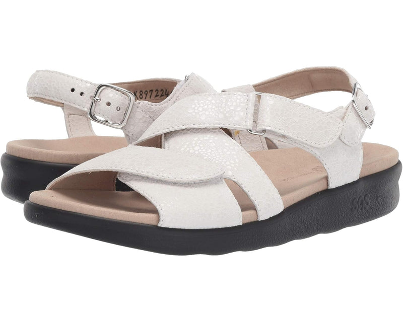 SAS Women's  Huggy Adjustable Comfort Sandal Vanilla