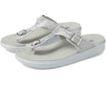 SAS Women's Sanibel Comfort Thong Sandal Plata