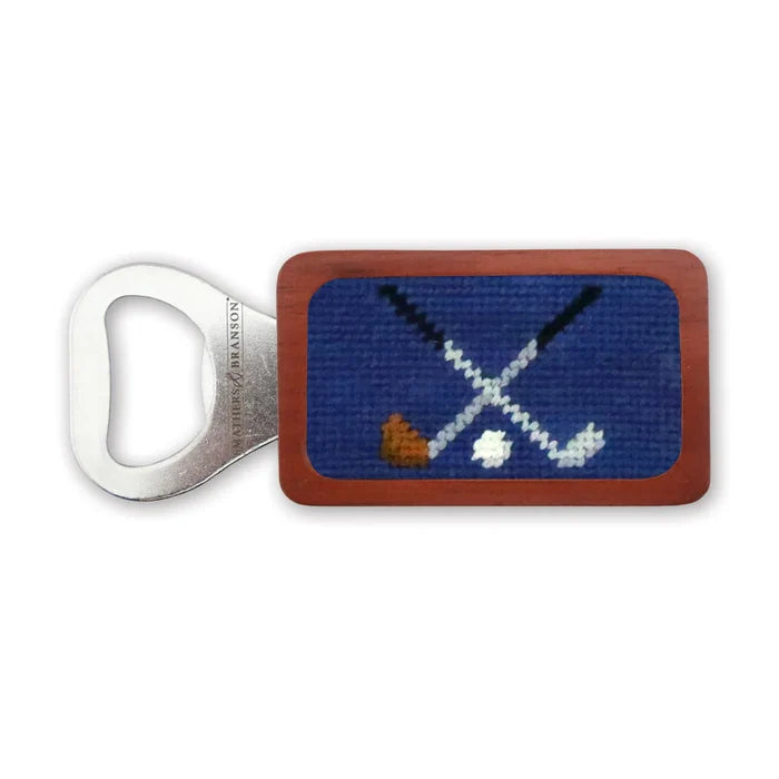 S&B Bottle Opener -Crossed Clubs