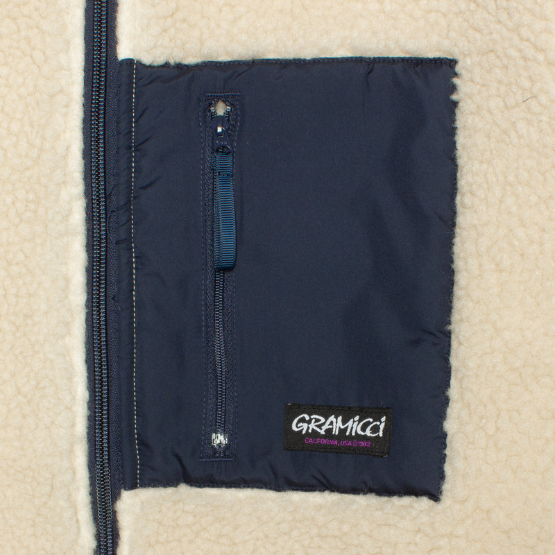 Gramicci | Sherpa Jacket Style # G3FU-J061 Color : Natural