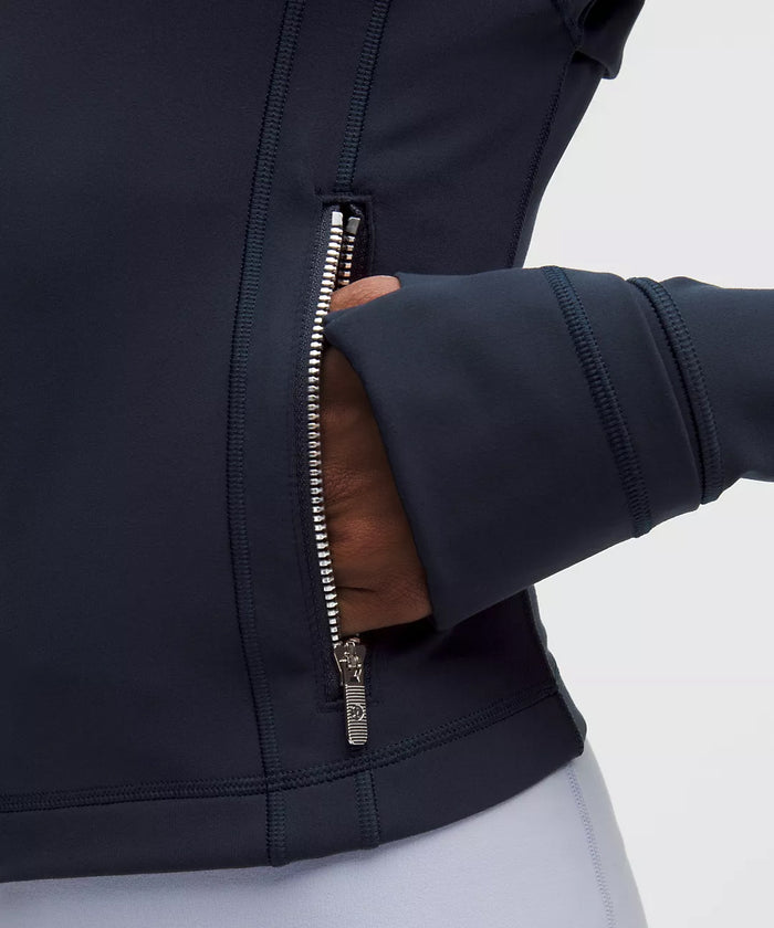 Sigma Gamma Rho lululemon Define Cropped Hooded Jacket Nulu - NAVY