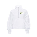 Sigma Gamma Rho lululemon Scuba Oversized Funnel Neck Half Zip - White