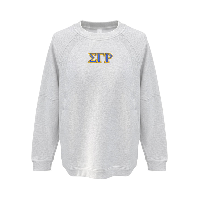 Sigma Gamma Rho lululemon Scuba Oversized Long Crewneck