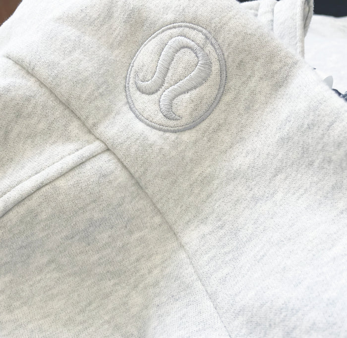 Sigma Kappa lululemon Scuba Oversized Half-Zip Hoodie - NEW SK logo