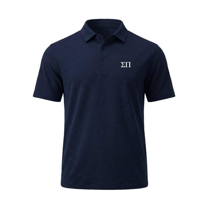 Sigma Pi lululemon Evolution Short-Sleeve Polo - Nautical Navy