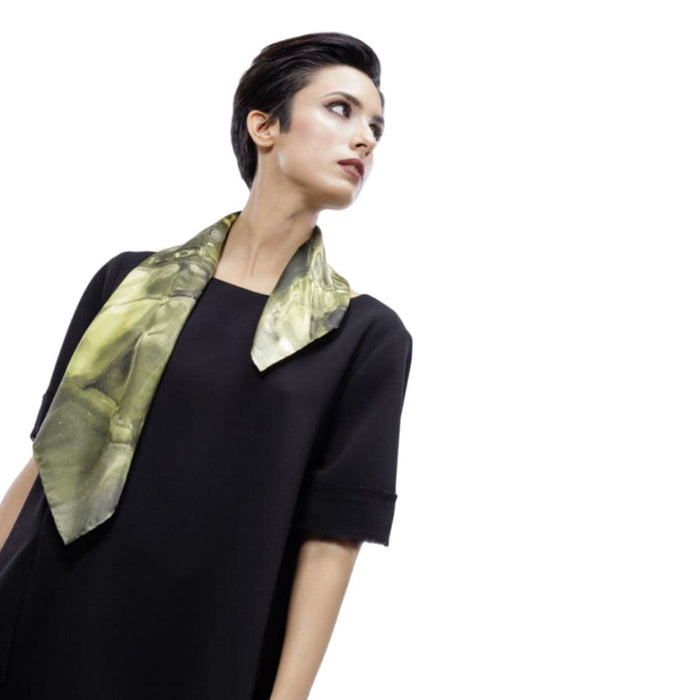Silk Twill Foulard MERCI 01