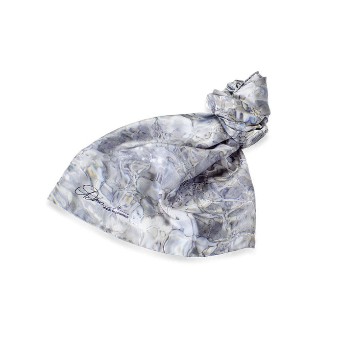 Silk Twill Foulard SILVER 03