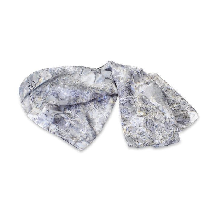 Silk Twill Foulard SILVER 04