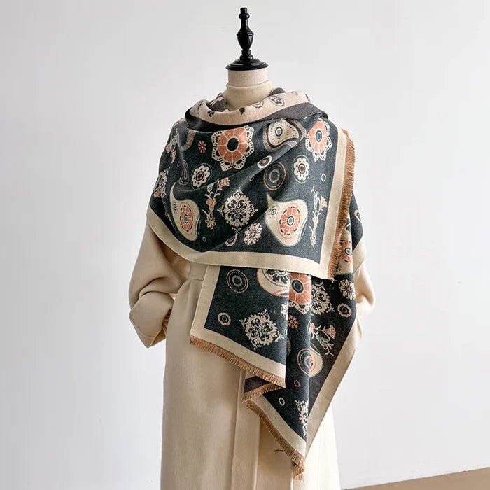 Sisinia Pashmina Scarf Gray