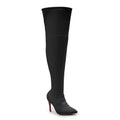 Skye Size Inclusive - Black Lycra - Street Sole - Thigh Variant Three