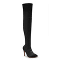 Skye Size Inclusive - Black Lycra - Street Sole - Thigh Variant Zero