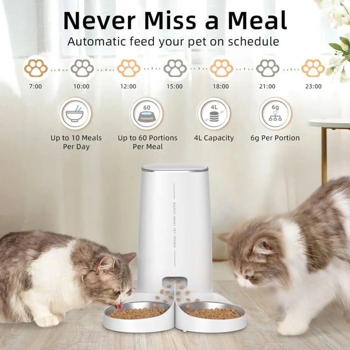 SmartFeed™ 4L Automatic Pet Feeder