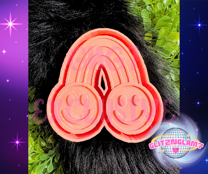Smiley Rainbow Silicone Mold - GNG7 Exclusive