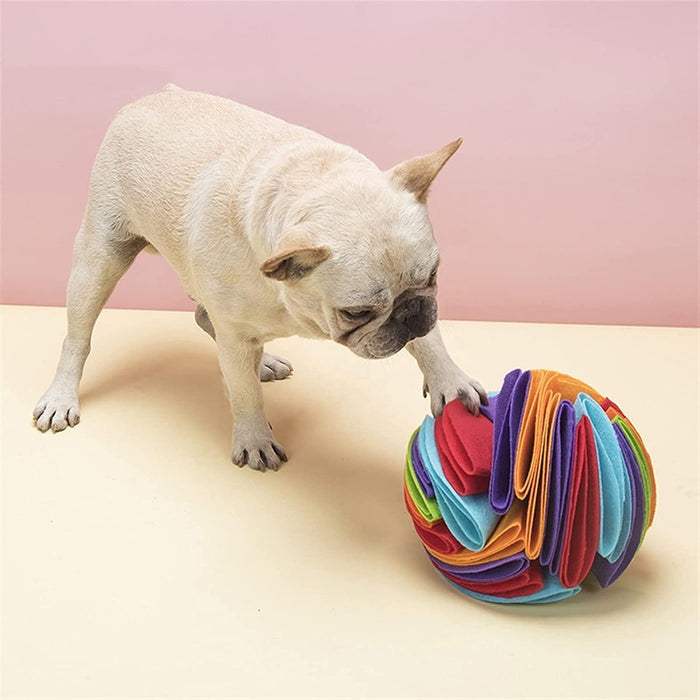Snuffle Ball / Felt - Dogs and Horses