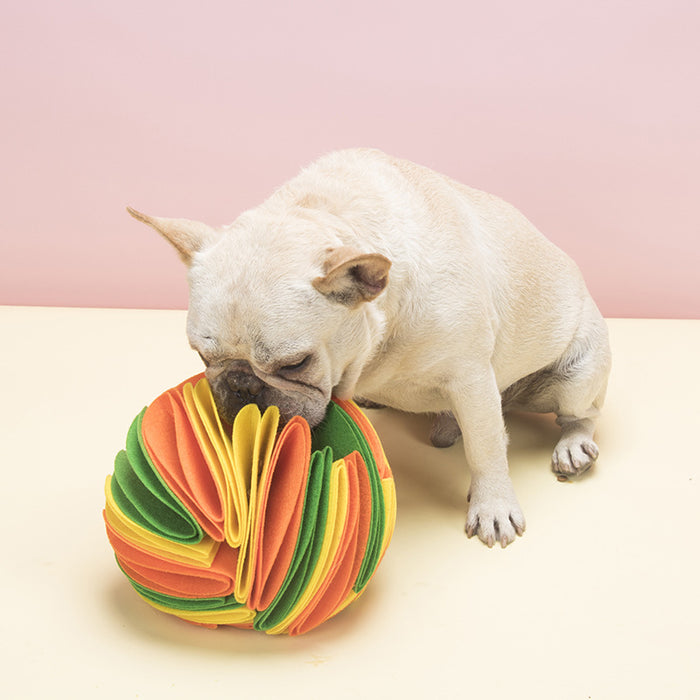 Snuffle Ball / Felt - Dogs and Horses