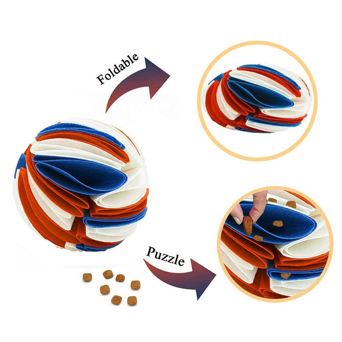 Snuffle Ball / Felt - Dogs and Horses