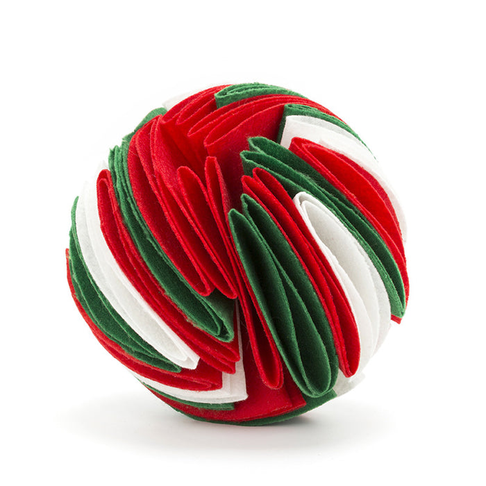 White-Red-Green / Small 6" (15cm)