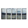 Somber Haze' 5 Piece Wrapped Canvas Wall Art Set
