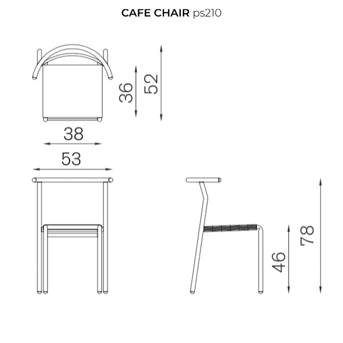 Chair CAFÉ CHAIR by Philippe Starck 04