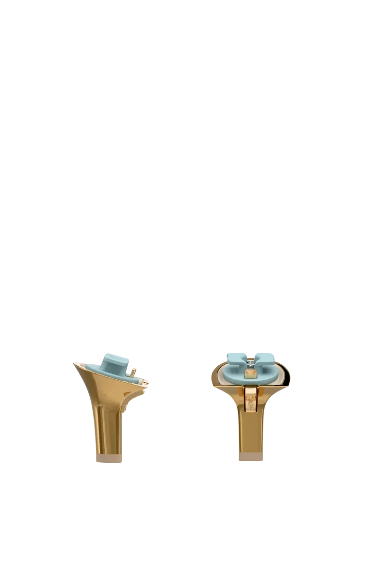 Stiletto Heel Kit 3 Gold Metallic