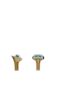 Stiletto Heel Kit 3 Gold Metallic