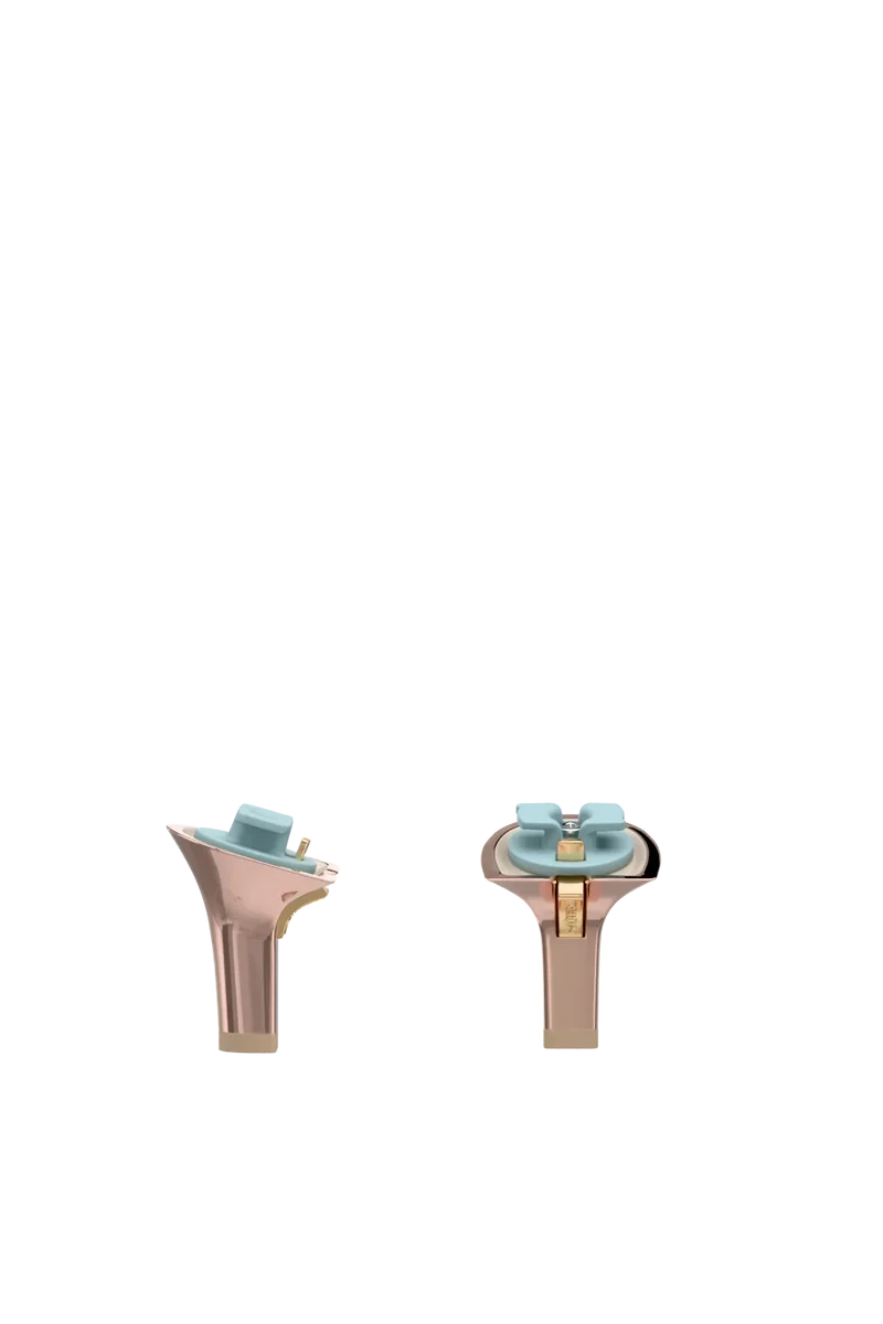 Stiletto Heel Kit 3 Rose Gold Metallic