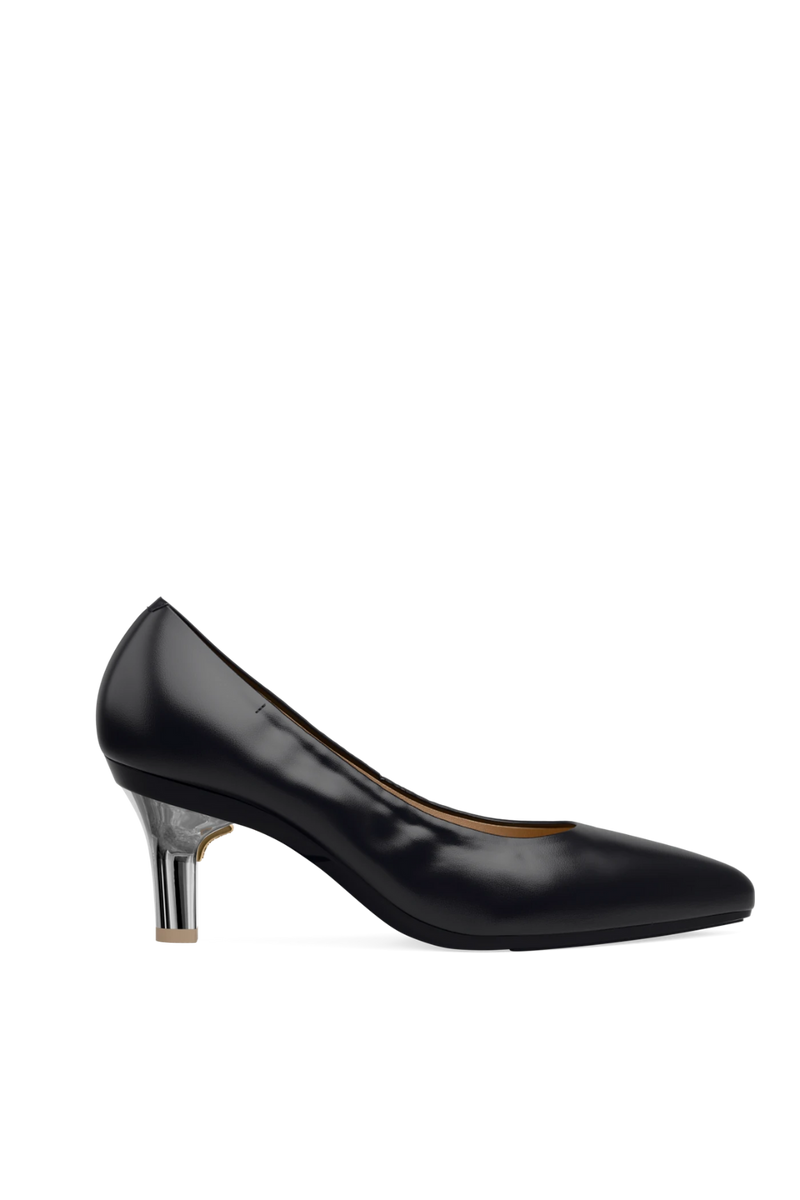 Stiletto Heel Kit 3 Silver Metallic